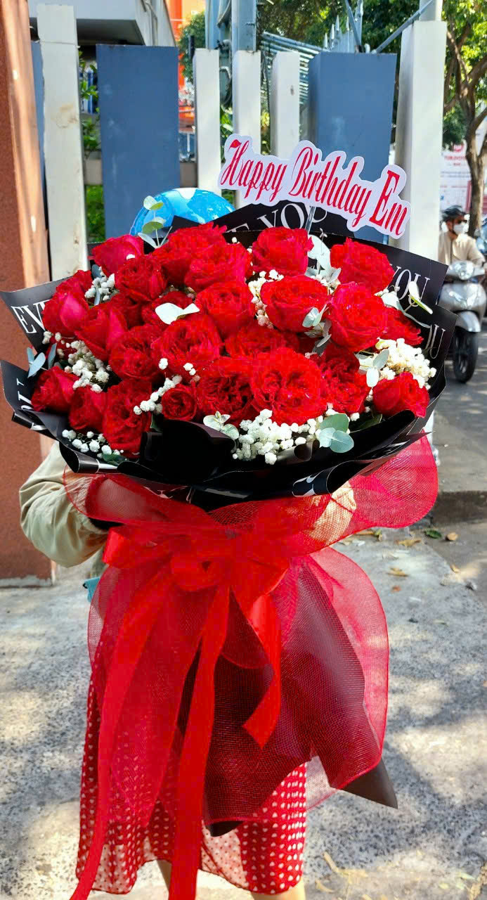 Giỏ hoa sinh nhật, hoa chúc mừng khai trương